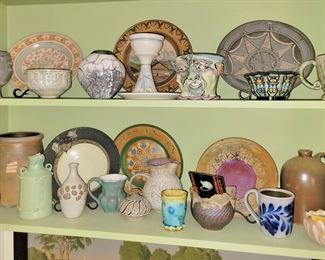 Antique porcelain and pottery