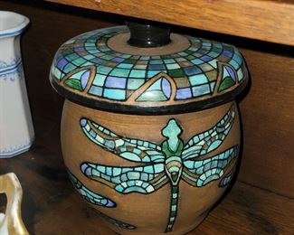 Alonso art pottery jar