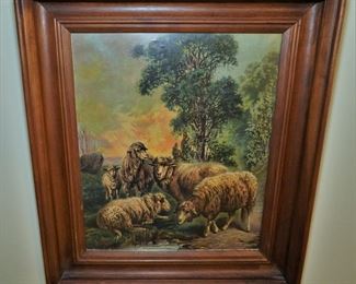 William Langley (British, 1852-1922) oil on canvas