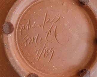 Vintage Charles Smith pottery vase