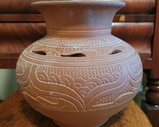 Vintage Charles Smith pottery vase