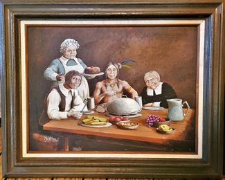 Mel Wiken original on canvas