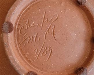 Vintage Charles Smith pottery vase