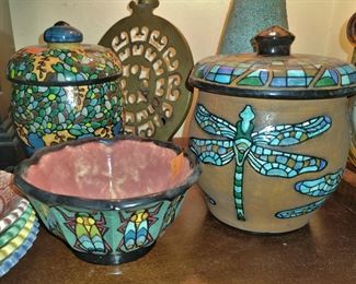 Kathie and Ed Alonso pottery