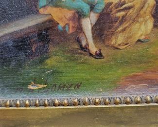 Antonio Lonza painting