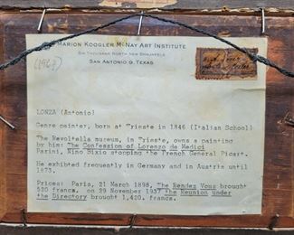 Antonio Lonza painting