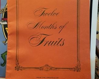 Robert Furber 12 months of fruit art prints 