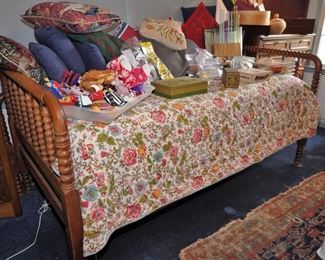 This is the parts for 2 twin beds