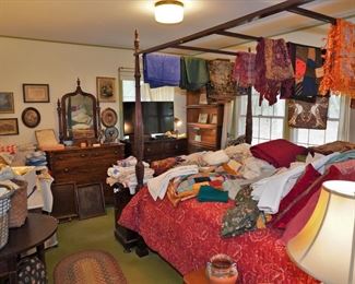 View of the master bedroom