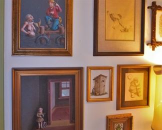 A few of the Mel Wiken pieces