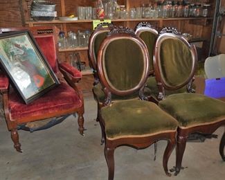 Antique chairs for repair