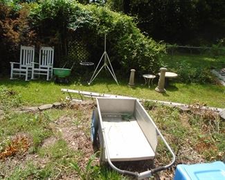 Rockers and outdoor equipment