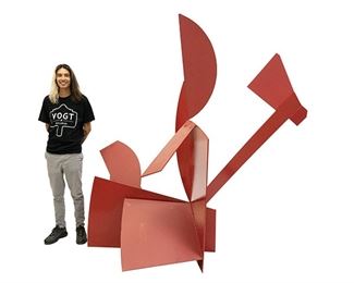 Brother Cletus Behlmann, Large Abstract Sculpture