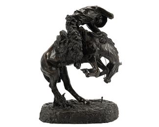 Frederic Remington, The Rattlesnake , bronze