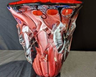 Gorgeous Murano Art Glass Vase