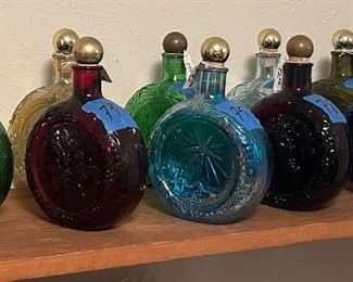 Wheaton Christmas Decanters 1971-1990