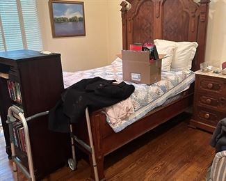 Victorian High Back Bed