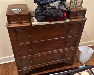 Walnut Chest, Antique