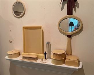 Celluloid dresser sets