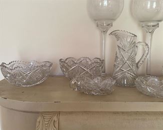 American Brilliant Cut Glass