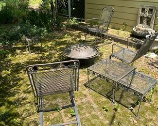 Wrought Iron patio furniture