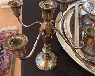 Sterling Candelabra