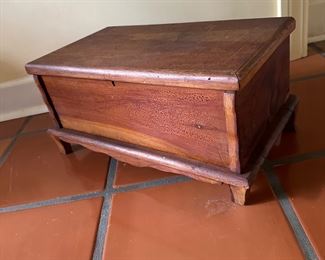 small cedar box