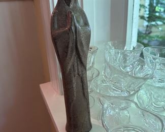 Peter's Pottery Retired Nutmeg Madonna