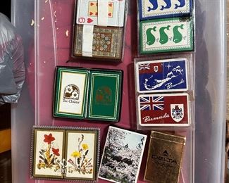 Old playing cards