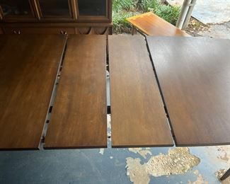 Brasilia Dining Room Table with Two Leaves 
66 X 40 Regular 
78 X 40 with 1 Leaf 
90 X 40 with 2 Leaves 
SEATS TEN (10) ADULTS VERY COMFORTABLY 