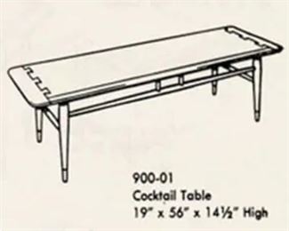 Lane Acclaim Cocktail Table 