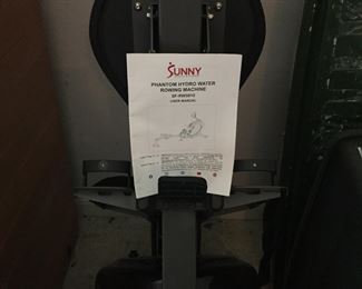  Phantom Hydro rowing exercise machine