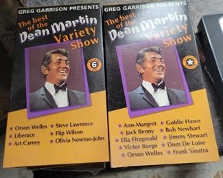 Dean Martin Vhs Set of ten videos $10