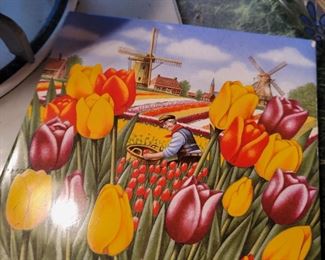 Flowers pot plate $5