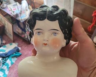 Antique China Doll Head $25