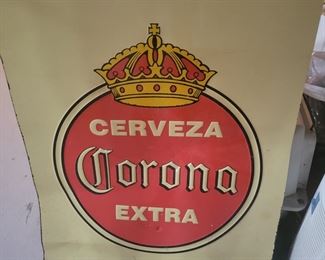 Corona Metal Sign $50