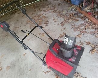 Electric Snow Blower $80