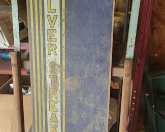 Vintage Silver Streak Tobbaggon $60