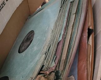 Box of 78's $15