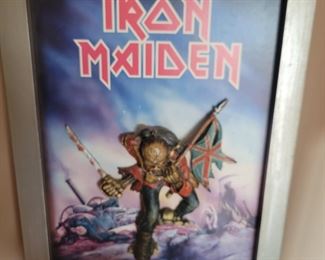 Iron Maiden sign $40