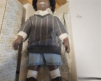 Vintage Buckwheat Doll $20