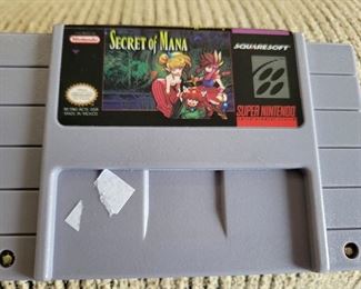 Super Nintendo Secret of Mana $25