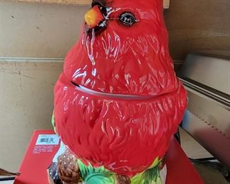 Mercuries Cardinal Cookie Jar $20