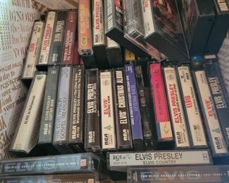 Elvis Cassette Lot $50