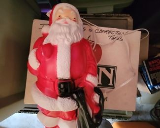 Mini Santa Blow Mold $20