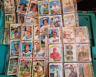 1980 Topps Baseball lot some stars $20