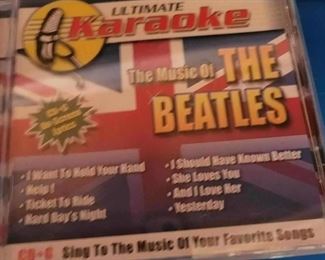 Beatles Karaoke CD $5