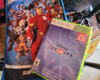 Disney Infinity lot with Marvel Figures $30