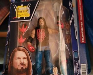 AJ Styles Figure WWE $15
