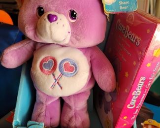Care Bears Plush w VHS $15